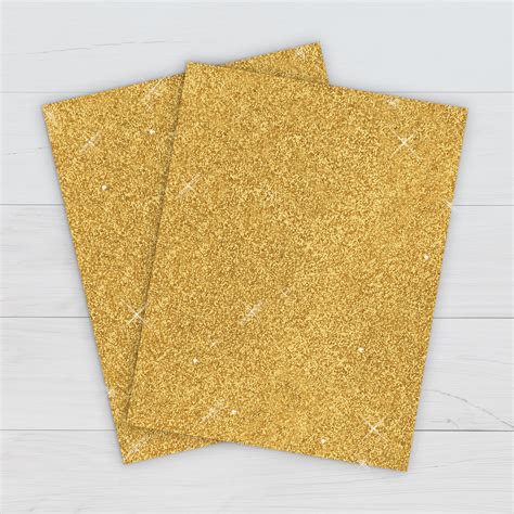 Printable Gold Cardstock